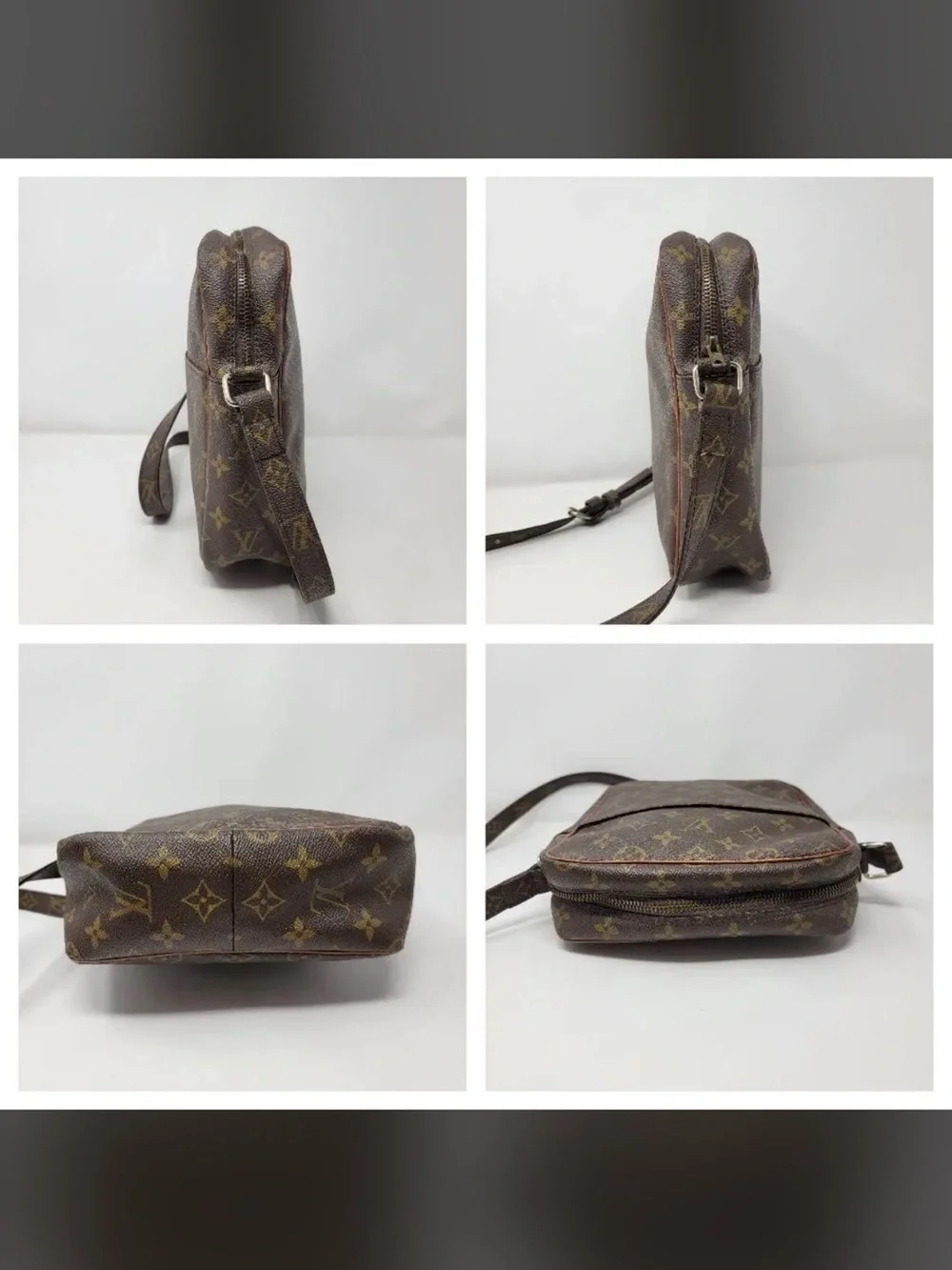 Louis Vuitton Monogram Messenger Bag in Brown